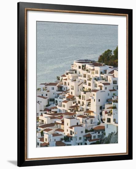 Brisas Las Hadas Resort Buildings, Manzanillo, Colima, Mexico-Walter Bibikow-Framed Photographic Print