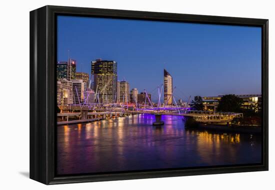 Brisbane, Queensland, Australia-Mark A Johnson-Framed Premier Image Canvas