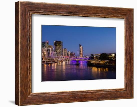 Brisbane, Queensland, Australia-Mark A Johnson-Framed Photographic Print