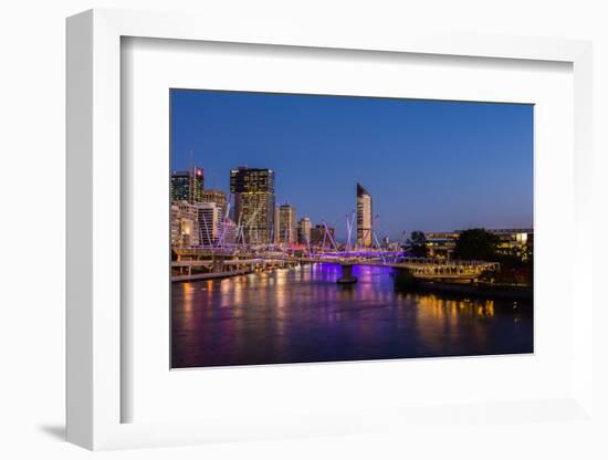 Brisbane, Queensland, Australia-Mark A Johnson-Framed Photographic Print