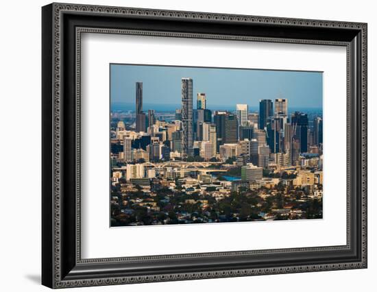 Brisbane, Queensland, Australia-Mark A Johnson-Framed Photographic Print