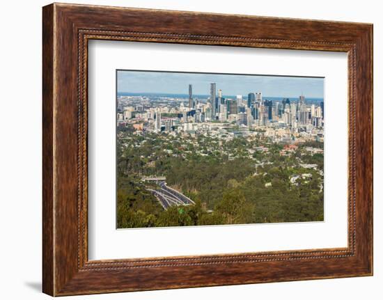 Brisbane, Queensland, Australia-Mark A Johnson-Framed Photographic Print