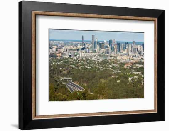 Brisbane, Queensland, Australia-Mark A Johnson-Framed Photographic Print