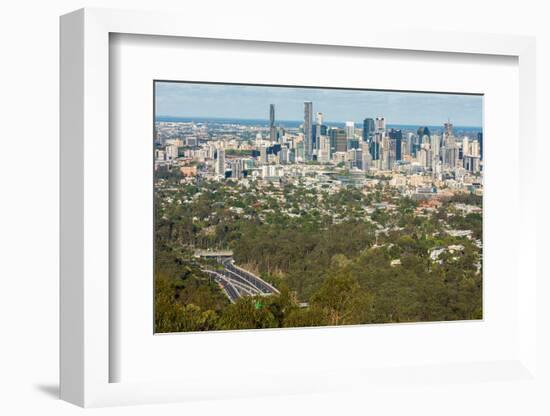 Brisbane, Queensland, Australia-Mark A Johnson-Framed Photographic Print