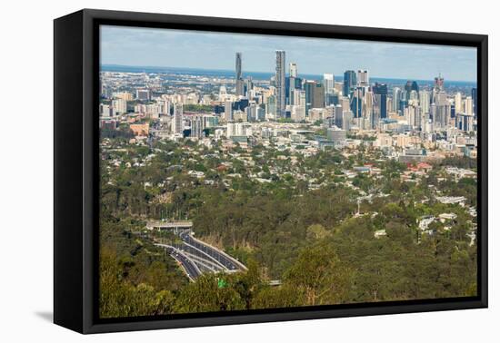 Brisbane, Queensland, Australia-Mark A Johnson-Framed Premier Image Canvas