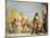 Briseis Led to Agamemnon-Giambattista Tiepolo-Mounted Giclee Print