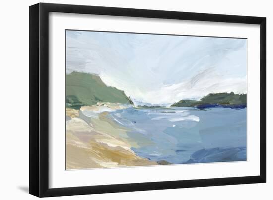 Brisk Landscape-Isabelle Z-Framed Art Print