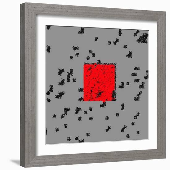 bristles,2017-Alex Caminker-Framed Giclee Print