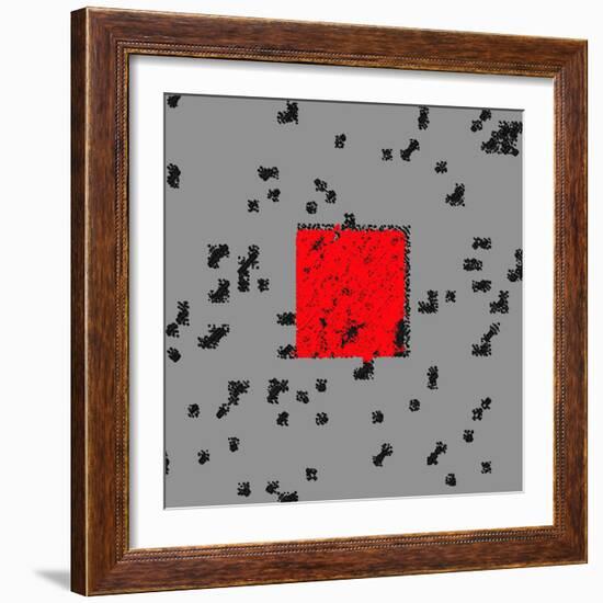 bristles,2017-Alex Caminker-Framed Giclee Print