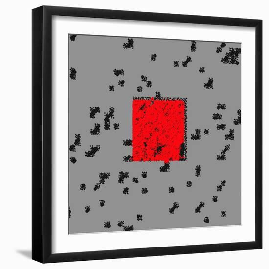 bristles,2017-Alex Caminker-Framed Giclee Print