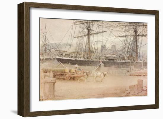 'Bristol', 1903-Albert Goodwin-Framed Giclee Print