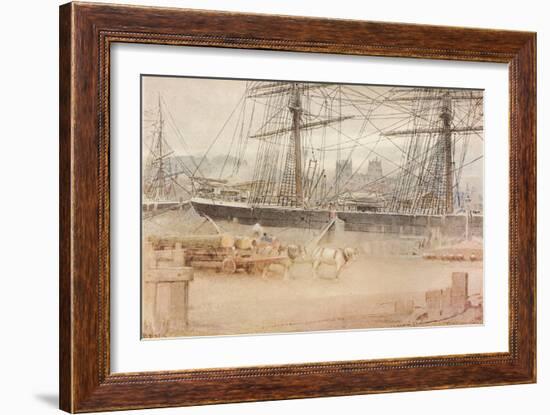 'Bristol', 1903-Albert Goodwin-Framed Giclee Print