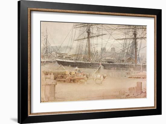 'Bristol', 1903-Albert Goodwin-Framed Giclee Print