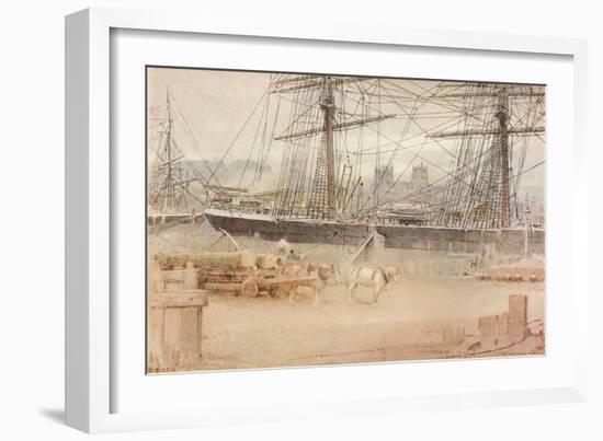 'Bristol', 1903-Albert Goodwin-Framed Giclee Print