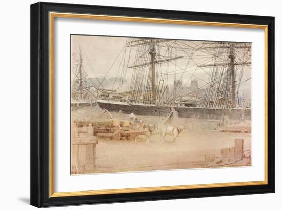 'Bristol', 1903-Albert Goodwin-Framed Giclee Print