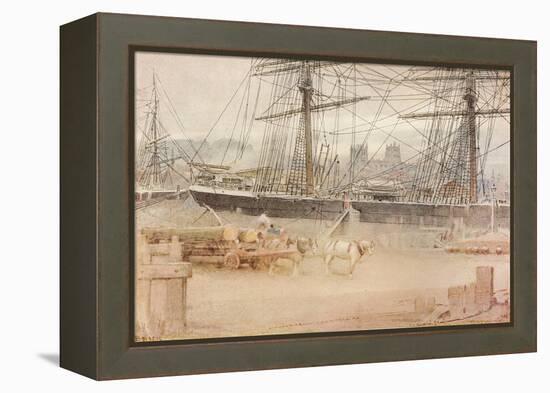 'Bristol', 1903-Albert Goodwin-Framed Premier Image Canvas