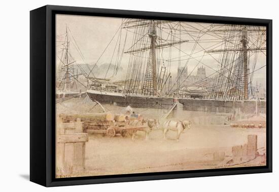 'Bristol', 1903-Albert Goodwin-Framed Premier Image Canvas