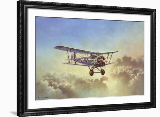 Bristol Bulldog-Barrie A F Clark-Framed Giclee Print