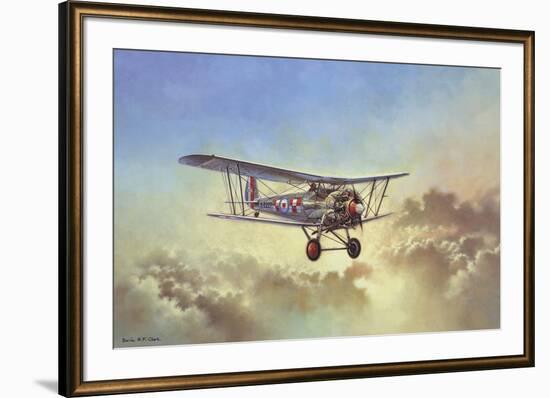 Bristol Bulldog-Barrie A F Clark-Framed Giclee Print