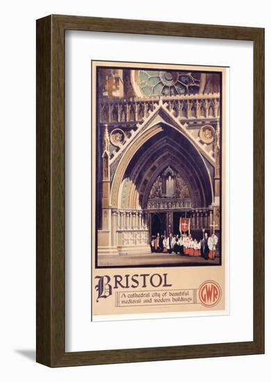 Bristol Cathedral Choir-null-Framed Art Print