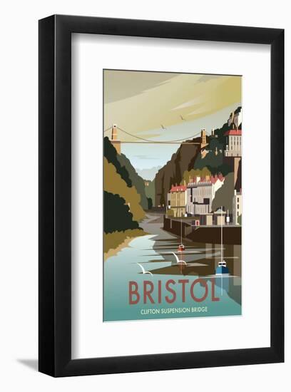 Bristol - Dave Thompson Contemporary Travel Print-Dave Thompson-Framed Giclee Print