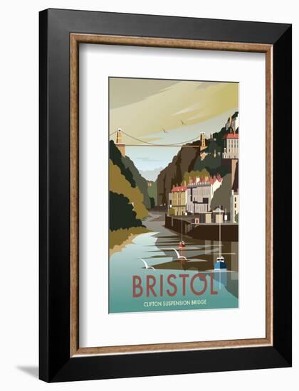 Bristol - Dave Thompson Contemporary Travel Print-Dave Thompson-Framed Giclee Print