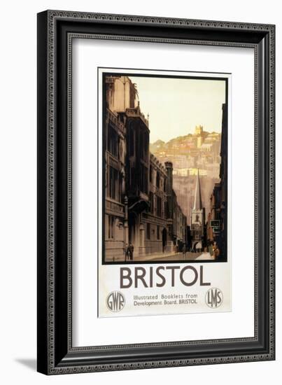 Bristol GWR, Historic Church and Cathedral-null-Framed Art Print