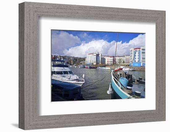 Bristol Harbour, Bristol, England, United Kingdom, Europe-Rob Cousins-Framed Photographic Print