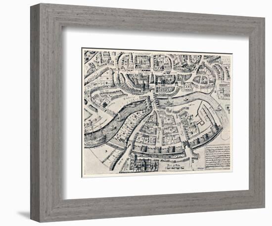 'Bristol in 1670', 1670, (1903)-Unknown-Framed Giclee Print