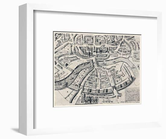 'Bristol in 1670', 1670, (1903)-Unknown-Framed Giclee Print