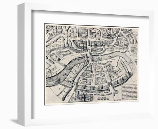 'Bristol in 1670', 1670, (1903)-Unknown-Framed Giclee Print