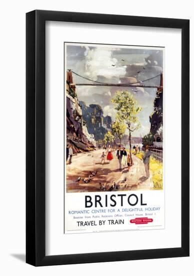 Bristol Romantic Centre-null-Framed Art Print