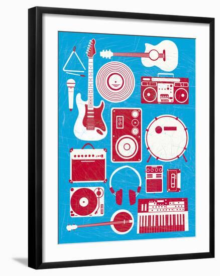 Brit Rock-Tom Frazier-Framed Giclee Print