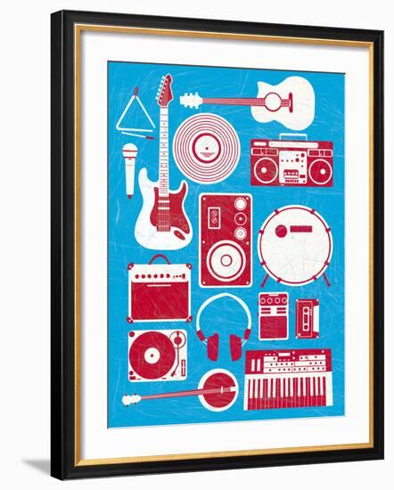 Brit Rock-Tom Frazier-Framed Giclee Print