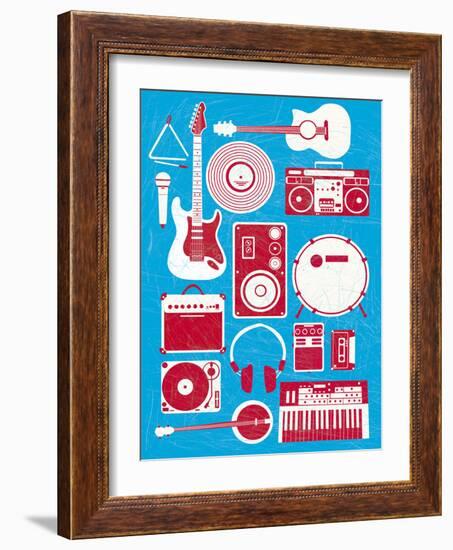 Brit Rock-Tom Frazier-Framed Giclee Print