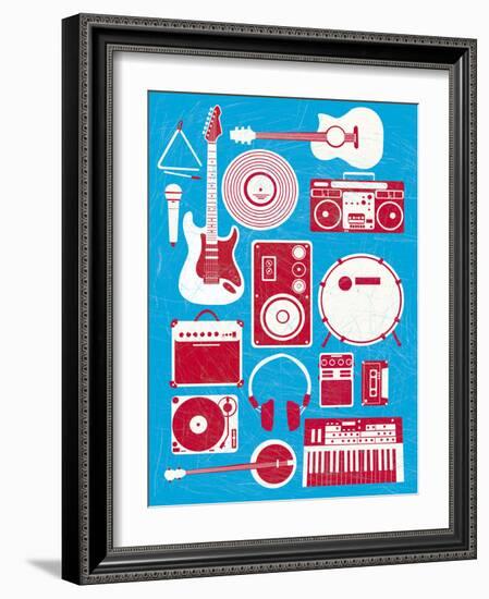 Brit Rock-Tom Frazier-Framed Giclee Print