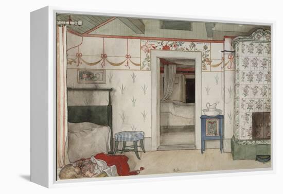 Brita's Forty Winks, from 'A Home' series, c.1895-Carl Larsson-Framed Premier Image Canvas