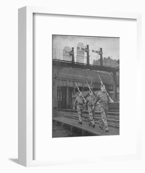 Britain on Guard, 1940, (1940)-null-Framed Photographic Print