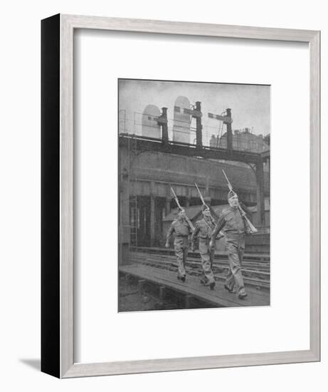 Britain on Guard, 1940, (1940)-null-Framed Photographic Print