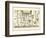 Britannia Atlas: the Continuation of the Road from London to Aberystwyth, 1675-John Ogilby-Framed Giclee Print