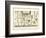 Britannia Atlas: the Continuation of the Road from London to Aberystwyth, 1675-John Ogilby-Framed Giclee Print