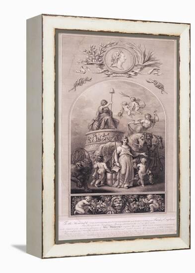 Britannia in Her Chariot, 1790-Peltro William Tomkins-Framed Premier Image Canvas