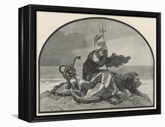 Britannia Mourns-Amedee Forestier-Framed Premier Image Canvas