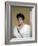 British actress Joan Collins in the 50's (photo)-null-Framed Photo