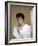 British actress Joan Collins in the 50's (photo)-null-Framed Photo