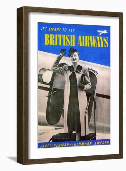 British Airways, 1938-null-Framed Giclee Print