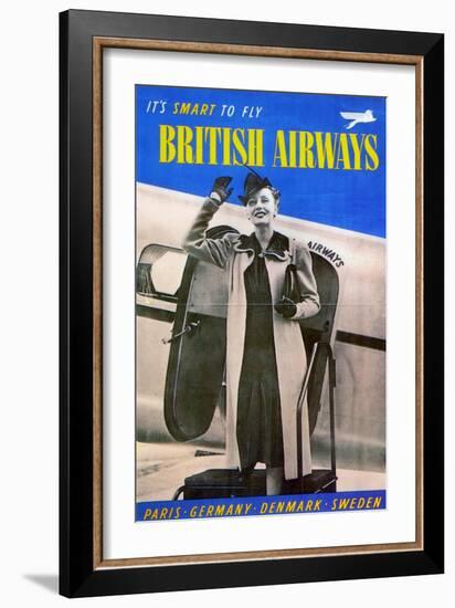 British Airways, 1938-null-Framed Giclee Print