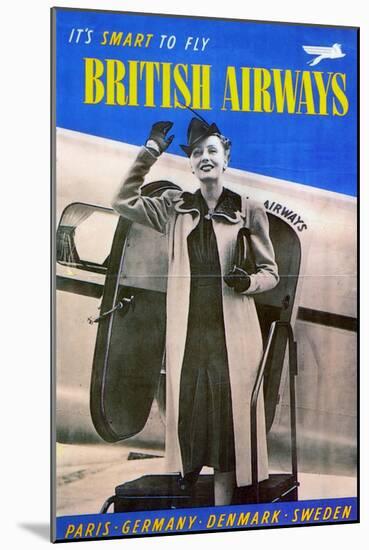 British Airways, 1938-null-Mounted Giclee Print