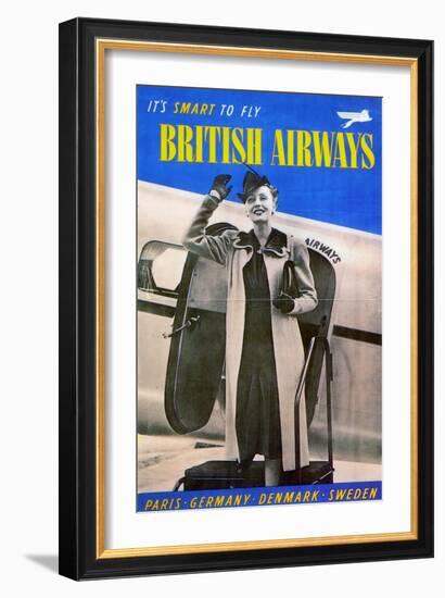 British Airways, 1938-null-Framed Giclee Print