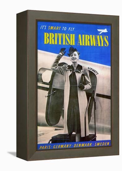 British Airways, 1938-null-Framed Premier Image Canvas